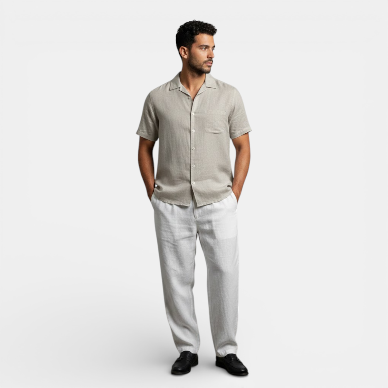 Belcien | Men’s Short Sleeve Shirt for Summer Wear
