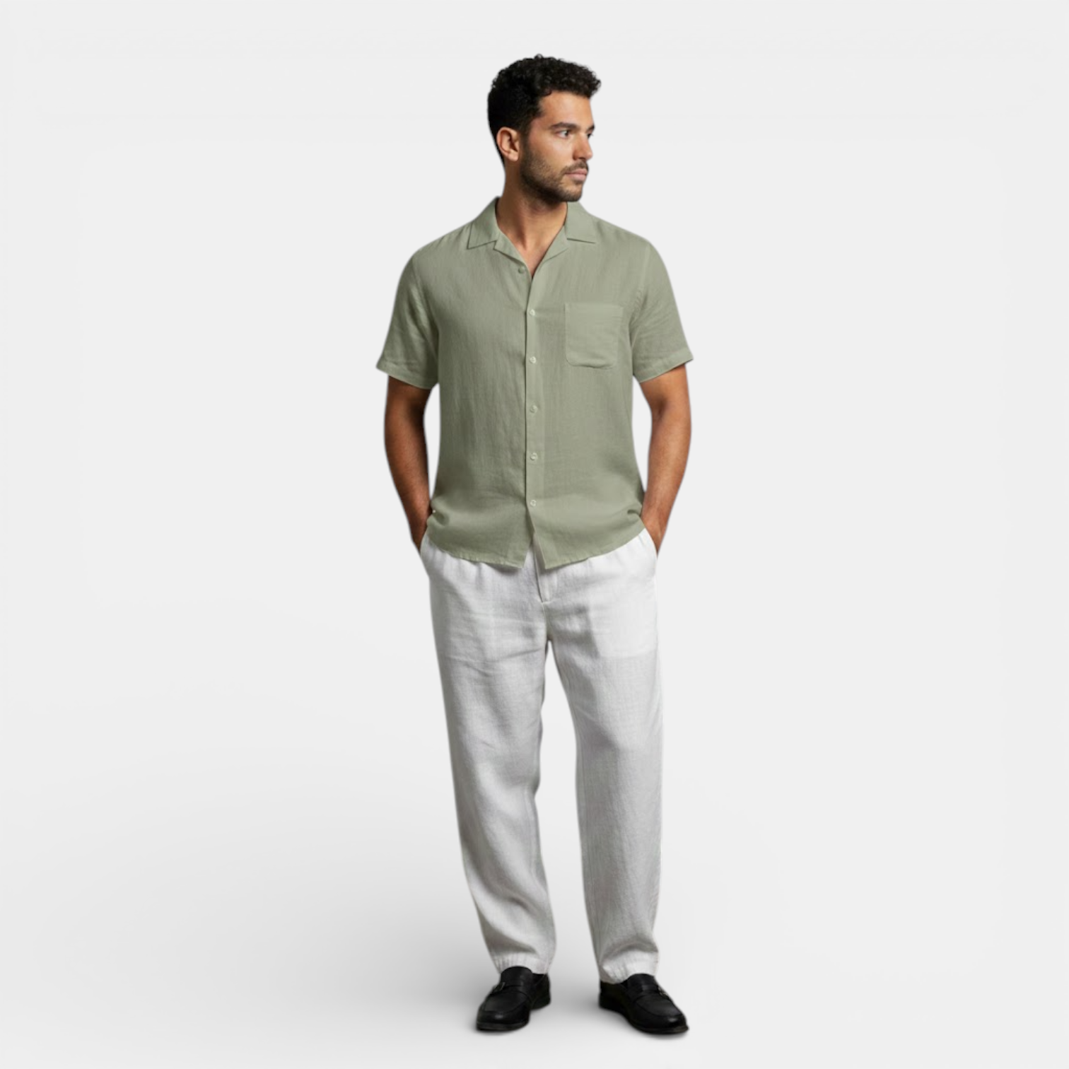 Belcien | Men’s Short Sleeve Shirt for Summer Wear