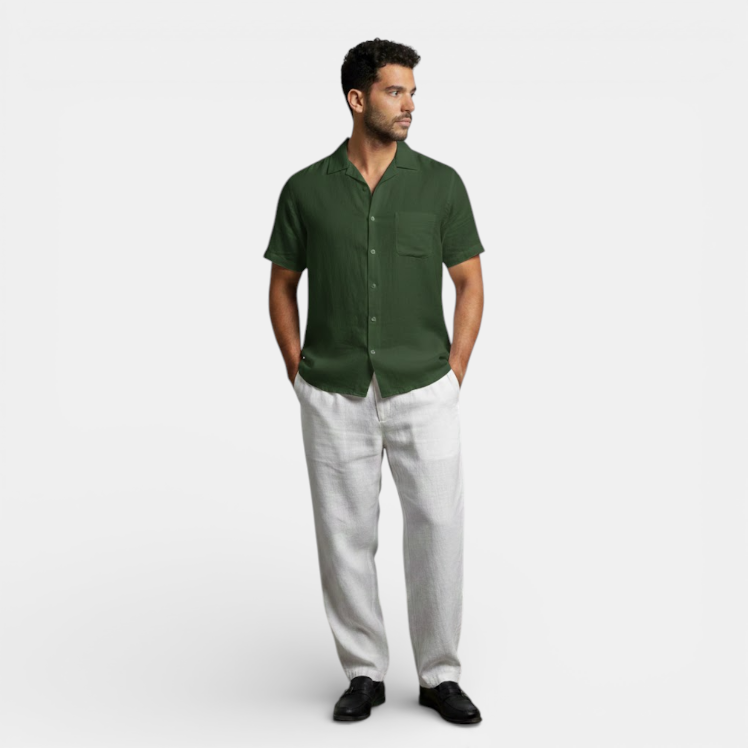 Belcien | Men’s Short Sleeve Shirt for Summer Wear