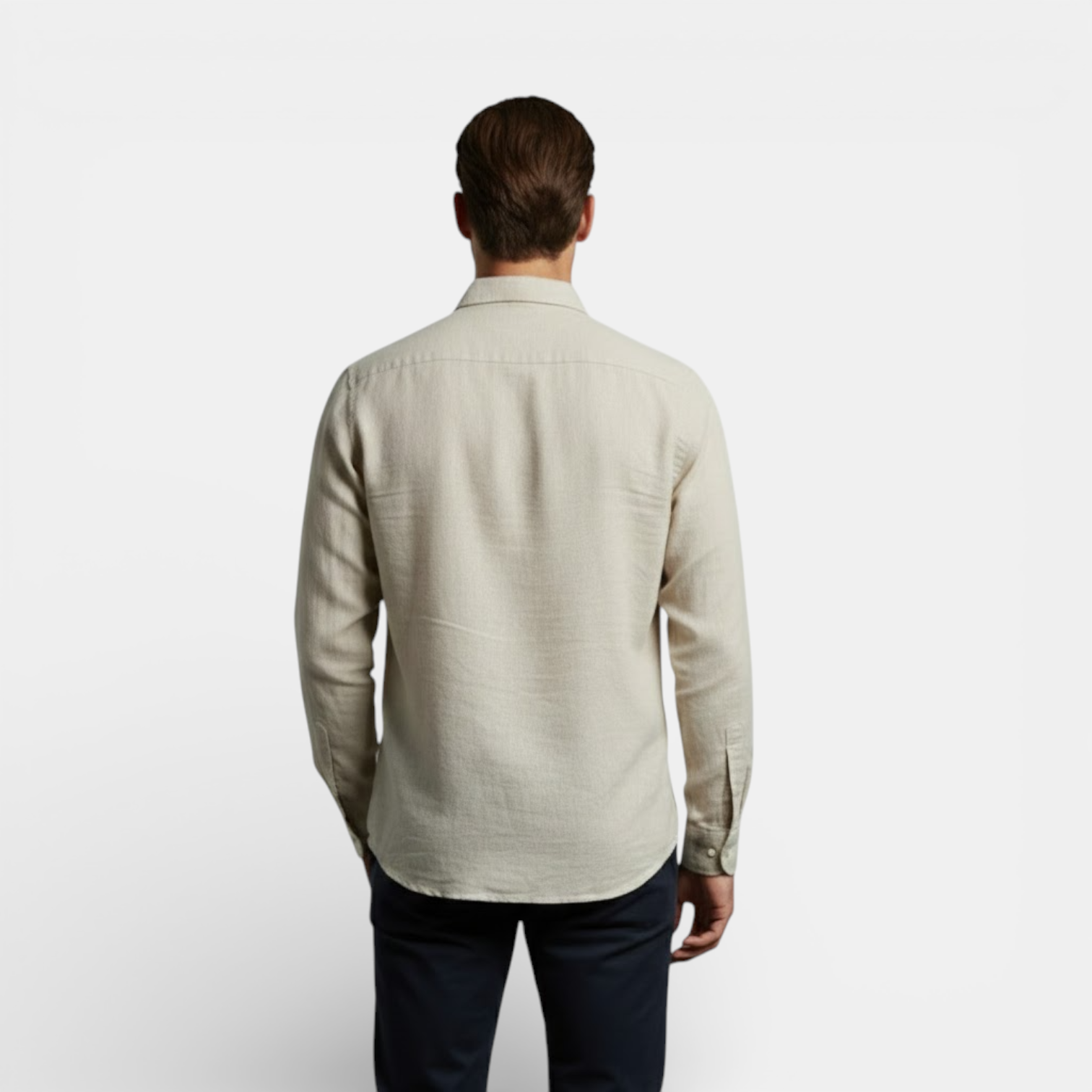 Belcien | Men’s Long Sleeve Breathable Shirt for Summer Wear