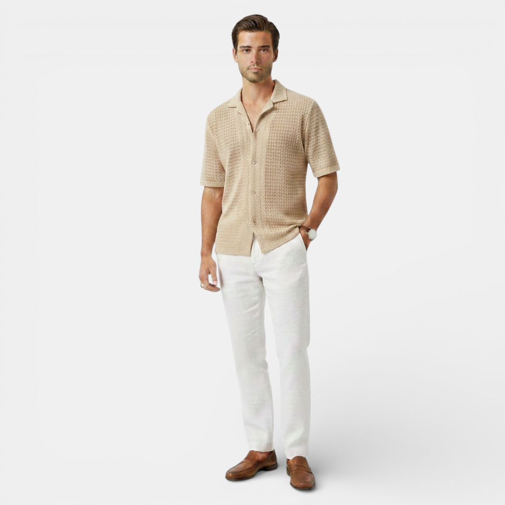 Belcien | Men’s Elegant Shirt – Smart Casual Summer Wear